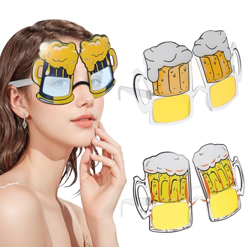 JOINPAYA 3 Stücke Kreative Bierkrug Lustige Party Brillen Neuheit Schutzbrillen Für Bier Tag Oktoberfest Gastgeschenke Fotoautomat JOINPAYA 3 Stücke Kreative Bierkrug Lustige Party Brillen Neuheit Schutzbrillen Für Bier Tag Oktoberfest Gastgeschenke Fotoautomat von JOINPAYA