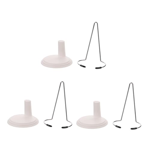 JOINPAYA 3 Stücke Puppenständer Spielzeugständer Figurenständer Modellhalter Spielzeugaustellung Stützständer für Puppen Puppe Stehen klar Puppenhalterung Puppenhalteständer Eisen Weiß von JOINPAYA