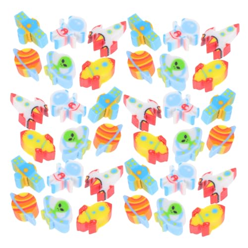JOINPAYA 300 Stück Weltraumrotler schulbedarf lustige radiergummis Kinderparty mini radiergummis Mini -Radiergummisport Künstlerbedarf, Radiergummis Eraser von Bulk Novelty von JOINPAYA