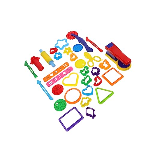 JOINPAYA 32 Stück Farbiges Schlamm Werkzeug Hey Ton-Kits Bildhauerei Crafts for hühner modellierwerkzeug DIY Tonspielzeug nudel DIY plastilin Formen Plastik von JOINPAYA