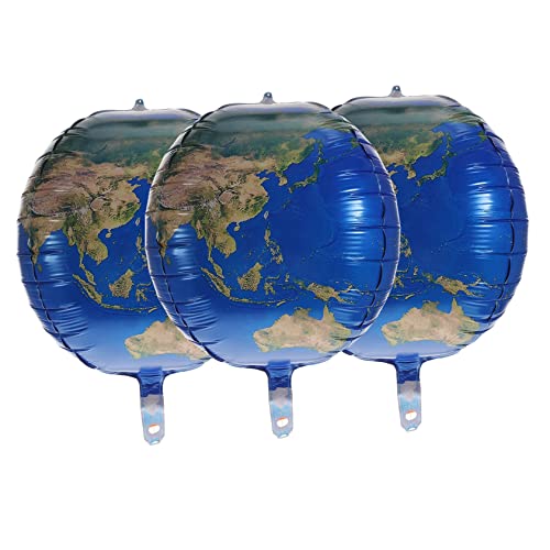 JOINPAYA 3st Ballon Fußball-dekor Ornamente Für Kinder Aluminiumfolie 4d Erde Dekorationen von JOINPAYA
