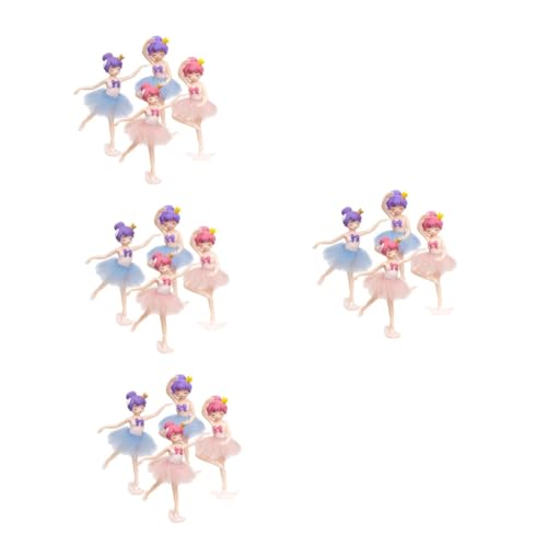 JOINPAYA 4 Sätze Ballerina Mädchenpuppe Ballettstatuen Und Figuren Kleine Ballettmädchenfiguren Ballettfiguren Gänseblümchen Ballettpartydekorationen Rosa Kuchen Ballerina 4 Stück * 4 JOINPAYA 4 Sätze Ballerina Mädchenpuppe Ballettstatuen Und Figuren Kleine Ballettmädchenfiguren Ballettfiguren Gänseblümchen Ballettpartydekorationen Rosa Kuchen Ballerina 4 Stück * 4 von JOINPAYA
