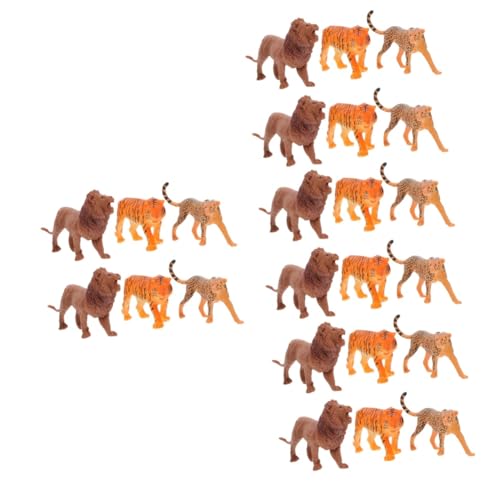 JOINPAYA 4 Sätze Kuchendekoration Das Tier Kinderspielzeug Ornamente Für Mädchen Mädchen Tiere Dekoratives Tierkuchenornament Tierkuchendekor Tierfiguren Kunststoff 6 Stück * 4 von JOINPAYA