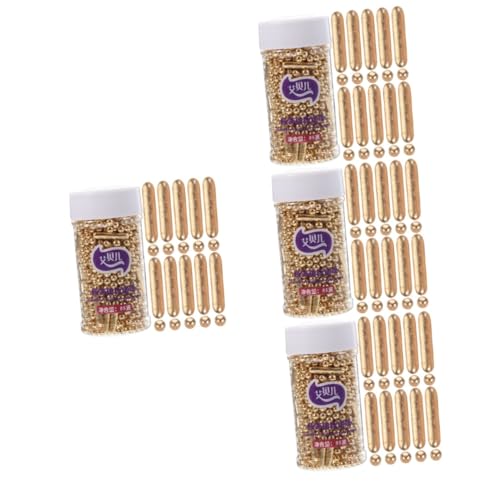 JOINPAYA 4 Stück 1 Hochzeitsdekoration Kuchen Glitzer Set Topper Essbare Perlendekoration Plätzchendekoration Perlen Weihnachtsbedarf Künstliche Süßigkeiten Dekore Dessert JOINPAYA 4 Stück 1 Hochzeitsdekoration Kuchen Glitzer Set Topper Essbare Perlendekoration Plätzchendekoration Perlen Weihnachtsbedarf Künstliche Süßigkeiten Dekore Dessert von JOINPAYA