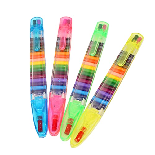 JOINPAYA 4 Stück 20 Pastelle schokoei briefpapier buntstifte für maltisch für für wachsmalstifte Kinderkreide malen Buntstifte von JOINPAYA