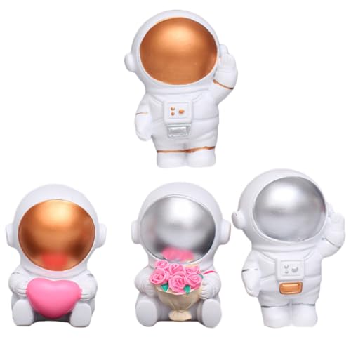 JOINPAYA Elegantes Astronauten-modellierhandwerk 4-teiliges Kunstharz-requisiten Für Die Inneneinrichtung Von Büro Schlafzimmer Und Wohnzimmer JOINPAYA Elegantes Astronauten-modellierhandwerk 4-teiliges Kunstharz-requisiten Für Die Inneneinrichtung Von Büro Schlafzimmer Und Wohnzimmer von JOINPAYA