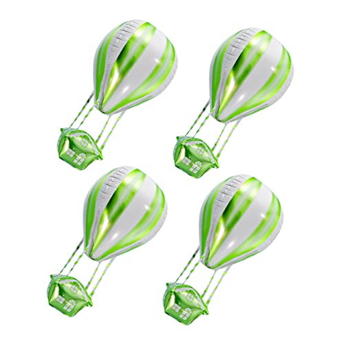 JOINPAYA 4 Stück Ballon aus Aluminiumfolie Ballonpumpe elektrisch Ballon Tierballons hochzeitslaken hochzeitsbingo hochzeit luftballons hochzeit deko Heißluft-Folienballon Green JOINPAYA 4 Stück Ballon aus Aluminiumfolie Ballonpumpe elektrisch Ballon Tierballons hochzeitslaken hochzeitsbingo hochzeit luftballons hochzeit deko Heißluft-Folienballon Green von JOINPAYA