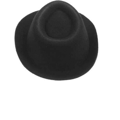JOINPAYA 4 Stück Mini-Puppenhut Kleiner Cowboyhut Dekoration Schöne Miniatur Foto-Requisite Modedekor von JOINPAYA