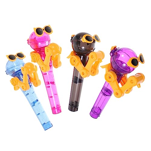 JOINPAYA 4 Stück Roboter Zuckerstangen Pop-up-lutscherhalter Lutscher Für Partytüten Roboterspielzeug Für Knallt Lutscher Kreatives Kinderspielzeug Abs JOINPAYA 4 Stück Roboter Zuckerstangen Pop-up-lutscherhalter Lutscher Für Partytüten Roboterspielzeug Für Knallt Lutscher Kreatives Kinderspielzeug Abs von JOINPAYA
