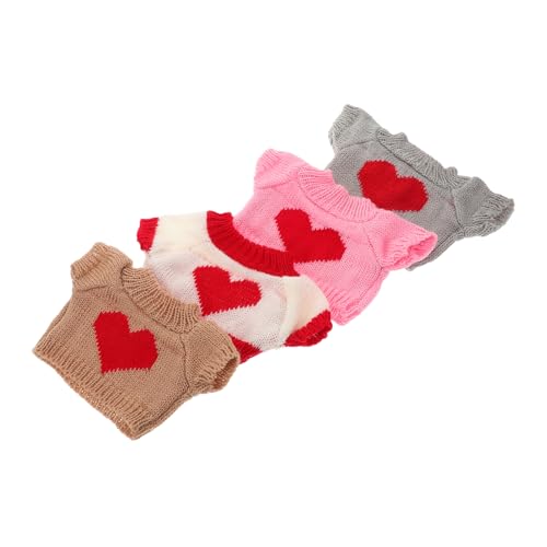 JOINPAYA 4 Stück Süße Stoffbären Kleidung Puppenkleidung Dekorativer Puppenpullover Bären Outfit Puppe Mit Pullover Stoffbären Kleidung Austauschbare Stoffbären Kleidung JOINPAYA 4 Stück Süße Stoffbären Kleidung Puppenkleidung Dekorativer Puppenpullover Bären Outfit Puppe Mit Pullover Stoffbären Kleidung Austauschbare Stoffbären Kleidung von JOINPAYA