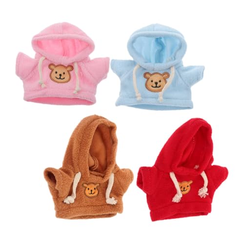JOINPAYA 4 Stück Sweatshirt -Puppe kinderkostüme Bärenbekleidung Bärenpuppe Kleiderset Bärenpuppe Kleidung Spielzeugpuppe Outfits Puppenkleidung plüschige Kleidung -Bär-Kostüm Stoff JOINPAYA 4 Stück Sweatshirt -Puppe kinderkostüme Bärenbekleidung Bärenpuppe Kleiderset Bärenpuppe Kleidung Spielzeugpuppe Outfits Puppenkleidung plüschige Kleidung -Bär-Kostüm Stoff von JOINPAYA