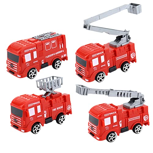 JOINPAYA 4 Stück Teiliges Feuerwehrwagen Tortendekoration Fahrzeug Figuren für Kindergeburtstag für Dessert Dekoration und Feierliche Anlässe JOINPAYA 4 Stück Teiliges Feuerwehrwagen Tortendekoration Fahrzeug Figuren für Kindergeburtstag für Dessert Dekoration und Feierliche Anlässe von JOINPAYA