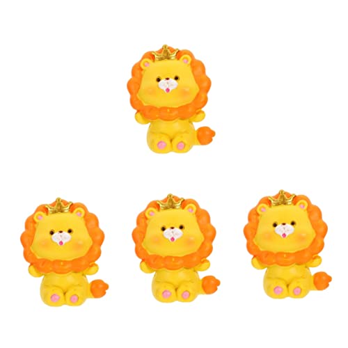 JOINPAYA 4stücke Miniatur Tierfigur Aus Resin Für Kuchen-dekoration Niedliche Tier-statue Für Und Mikrolandschaften Für Garten Und Tischdeko Dschungel-thema JOINPAYA 4stücke Miniatur Tierfigur Aus Resin Für Kuchen-dekoration Niedliche Tier-statue Für Und Mikrolandschaften Für Garten Und Tischdeko Dschungel-thema von JOINPAYA