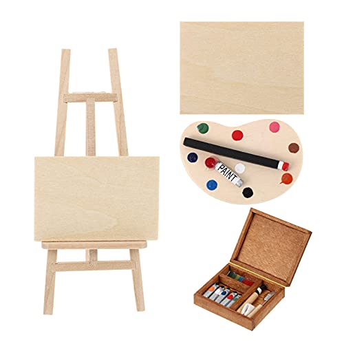 JOINPAYA 4 Stück Zeichenbrett Aus Holz Staffelei Tischdeko Puppenhausmöbel Aus Holz Mini-holzschmuck Hölzernes Zeichenbrett Mini-hausschmuck Staffelei Aus Holz Mini-möbeldekoration JOINPAYA 4 Stück Zeichenbrett Aus Holz Staffelei Tischdeko Puppenhausmöbel Aus Holz Mini-holzschmuck Hölzernes Zeichenbrett Mini-hausschmuck Staffelei Aus Holz Mini-möbeldekoration von JOINPAYA