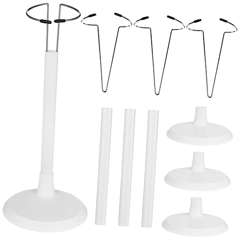 JOINPAYA 4 Stück stehend Stehen Puppeninhaber Stehen Puppenständer Gestell Actionfigurenhalter Puppenanzeige gemacht schaufensterpuppe Storage Shelves Puppe Steht Puppenhalter Steht Plastik von JOINPAYA
