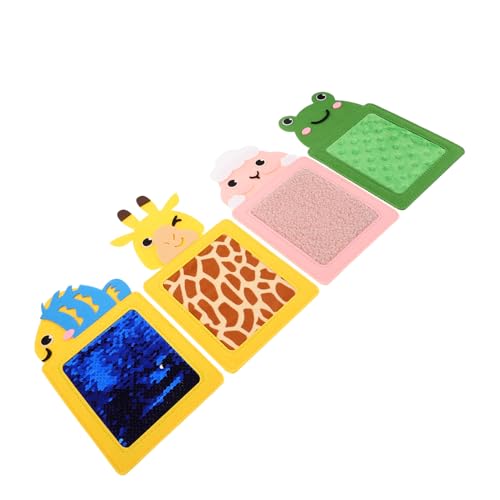 JOINPAYA 4 Teiliges Sensorisches Filzmatten Für Babys Strukturierte Spielmatten Sensorisches Für Das Frühe Lernen Für Klassenzimmer Kleinkinder Mit Besonderen Bedürfnissen Montessori JOINPAYA 4 Teiliges Sensorisches Filzmatten Für Babys Strukturierte Spielmatten Sensorisches Für Das Frühe Lernen Für Klassenzimmer Kleinkinder Mit Besonderen Bedürfnissen Montessori von JOINPAYA