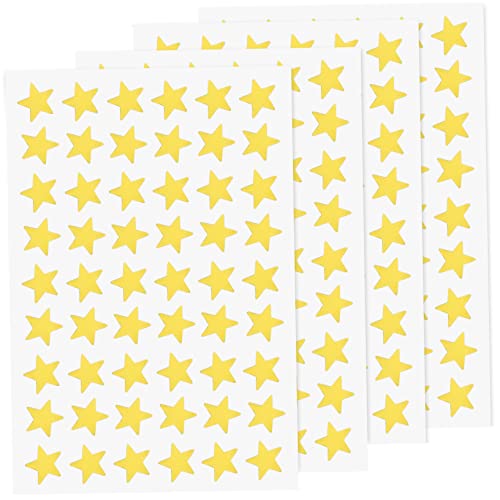 JOINPAYA 40 Blatt Star-Belohnungsaufkleber belohnung Aufkleber Aufkleber Gold scrabbook Gold Sticker Sternaufkleber für dekorative Sternaufkleber Aluminiumfolie Golden von JOINPAYA