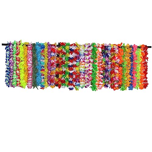 JOINPAYA 42 Stück Hawaiian Flower Necklace Set Bunte Blumen Girlanden für Luau Partys Stranddekoration und Geburtstagsfeiern Leicht und Tragbar für Deko und Accessoires JOINPAYA 42 Stück Hawaiian Flower Necklace Set Bunte Blumen Girlanden für Luau Partys Stranddekoration und Geburtstagsfeiern Leicht und Tragbar für Deko und Accessoires von JOINPAYA