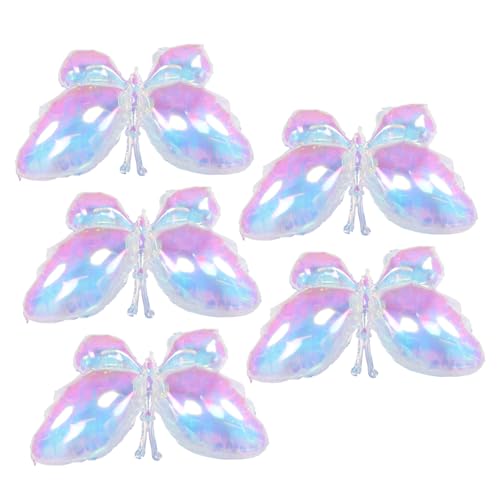 JOINPAYA 5 Stück Ballon Hawaii-partydekorationen Aufblasbarer Schmetterling Strandpartydekorationen Hawaiianische Geburtstagsfeierdekorationen Dekorationen Für Poolpartys Aluminiumfolie JOINPAYA 5 Stück Ballon Hawaii-partydekorationen Aufblasbarer Schmetterling Strandpartydekorationen Hawaiianische Geburtstagsfeierdekorationen Dekorationen Für Poolpartys Aluminiumfolie von JOINPAYA