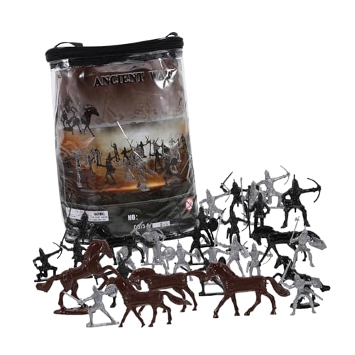 JOINPAYA 52 Stück Soldatenmodell Männer Figur Miniaturen Ritterspielzeug Miniaturszenen Menschenmodelle Sandtischleute Sandtisch-Soldaten-Modelle Tischdekorationen Aus Sand Plastik JOINPAYA 52 Stück Soldatenmodell Männer Figur Miniaturen Ritterspielzeug Miniaturszenen Menschenmodelle Sandtischleute Sandtisch-Soldaten-Modelle Tischdekorationen Aus Sand Plastik von JOINPAYA