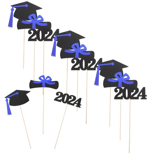 JOINPAYA Fotoautomaten-Requisiten Für Die Abschlussklasse 2024 15-teilige Vase-Picks Für Den Abschluss Einzigartige Tischdekorationen Für Partys JOINPAYA Fotoautomaten-Requisiten Für Die Abschlussklasse 2024 15-teilige Vase-Picks Für Den Abschluss Einzigartige Tischdekorationen Für Partys von JOINPAYA