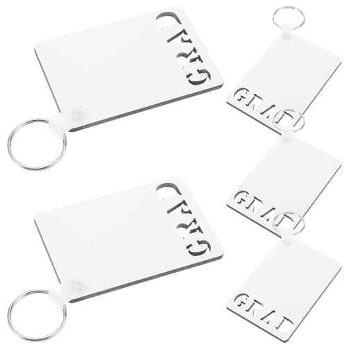 JOINPAYA 5st Schlüsselanhänger Mit Wärmeübertragung Sublimations-schlüsselanhänger-rohlinge von JOINPAYA