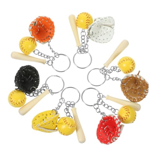 JOINPAYA 6 Stück Baseball-schlüsselanhänger Herstellung Schild Junge Reiz Hängend Glänzend Party Lüfter Baseball -schlüsselbund Stichworte Softball-gastgeschenke Schlüsselanhänger Süß Leder JOINPAYA 6 Stück Baseball-schlüsselanhänger Herstellung Schild Junge Reiz Hängend Glänzend Party Lüfter Baseball -schlüsselbund Stichworte Softball-gastgeschenke Schlüsselanhänger Süß Leder von JOINPAYA