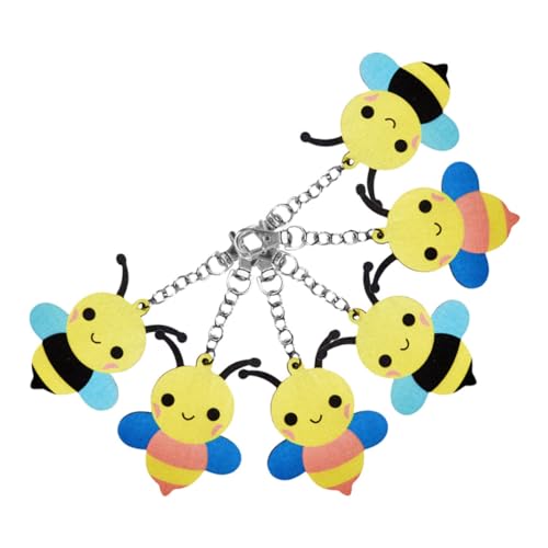 JOINPAYA 6 Stück Biene Schlüsselanhänger Planke Vlies Bienenkinder Zinn Ballon Raupe Reiz holz schlüsselanhänger bienen schlüsselanhänger Neuheit Schlüsselanhänger Geldbeutel-Dekore Metall JOINPAYA 6 Stück Biene Schlüsselanhänger Planke Vlies Bienenkinder Zinn Ballon Raupe Reiz holz schlüsselanhänger bienen schlüsselanhänger Neuheit Schlüsselanhänger Geldbeutel-Dekore Metall von JOINPAYA