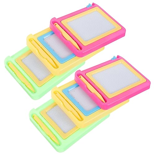 JOINPAYA 6 Stück Magnetisches Zeichenbrett Kleinkindspielzeug Für Flugreisen Kleinkind-doodle-board Reisespielzeug Für Kleinkinder 1-3 Magnetisches Doodle-board Kleinkindzeichnung Plastik von JOINPAYA