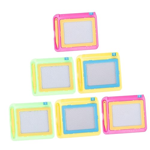 JOINPAYA 6 Stück Magnetisches Zeichenbrett Reisespielzeug Für Kleinkinder 1-3 Magnetisches Doodle-board Kleinkindspielzeug Für Flugreisen Kleinkind-doodle-board Kleinkindzeichnung Plastik JOINPAYA 6 Stück Magnetisches Zeichenbrett Reisespielzeug Für Kleinkinder 1-3 Magnetisches Doodle-board Kleinkindspielzeug Für Flugreisen Kleinkind-doodle-board Kleinkindzeichnung Plastik von JOINPAYA