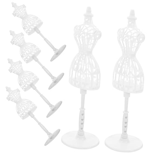 JOINPAYA 6 Stück Puppen Modell Halter klein Kunst Modelle unser Mädchen Mini Kleidung kleiderständer kreative Schaufensterpuppe Schaufensterpuppenständer Weiß JOINPAYA 6 Stück Puppen Modell Halter klein Kunst Modelle unser Mädchen Mini Kleidung kleiderständer kreative Schaufensterpuppe Schaufensterpuppenständer Weiß von JOINPAYA