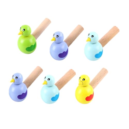 JOINPAYA 6 Stück Vogelpfeife Musical Toy Instruments kinderinstrumente holzspielzeug Kindergeburtstag Tierisches Pfeifenspielzeug Partytütenfüller für hölzern von JOINPAYA