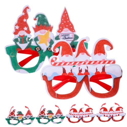 JOINPAYA 6 Stück Weihnachtsbrillen Lustige Partybrillen mit Santa Design für Festliche Dekoration für Weihnachtsfeiern und Schulveranstaltungen Robust und Bequem für Stundenlangen Spaß JOINPAYA 6 Stück Weihnachtsbrillen Lustige Partybrillen mit Santa Design für Festliche Dekoration für Weihnachtsfeiern und Schulveranstaltungen Robust und Bequem für Stundenlangen Spaß von JOINPAYA