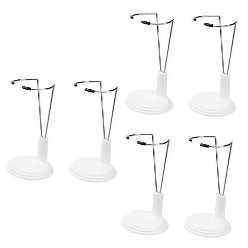 JOINPAYA 6 Teiliger Puppenstützrahmen Puppenhalterung Stütz Organizer Puppenständer Displayhalter Puppenständer Verstellbarer Puppenständer Actionfigurenständer Miniatur von JOINPAYA