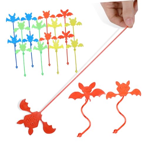 JOINPAYA 60 Stück Halloween Fledermäuse Klebrige Fledermaus Spielzeuge Partygeschenke – Geschenktütenfüller Für – Dehnbare Requisiten Für Spukhaus Am Aprilscherz JOINPAYA 60 Stück Halloween Fledermäuse Klebrige Fledermaus Spielzeuge Partygeschenke – Geschenktütenfüller Für – Dehnbare Requisiten Für Spukhaus Am Aprilscherz von JOINPAYA