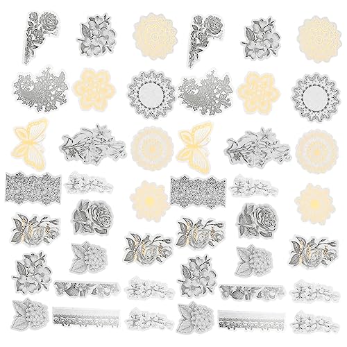 JOINPAYA 60 Stück Pocket-Sticker-Pack Scrapbooking Sticker Scrapbook Stickers Scrapbook-Aufkleber Vintage Sticker Sammlungsaufkleber Planer-Aufkleber Aufkleber für Wasserflaschen Papier von JOINPAYA