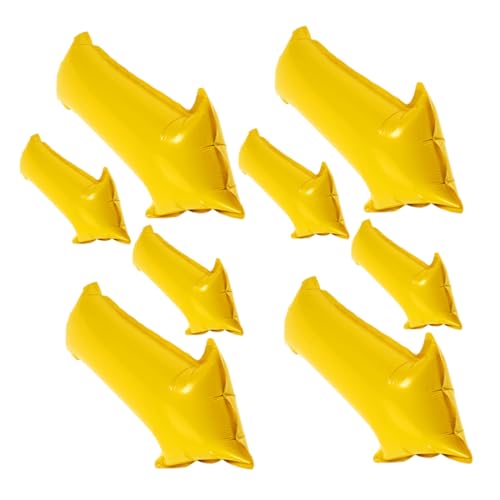 JOINPAYA 8 Stück Ballonführerschild Pfeilförmige Luftballons Aufblasbare Cartoon-ballons Entzückende Pfeilballons Aufblasbarer Pfeilballon Aufblasbare Folienballons Yellow Pe-aluminiumfolie JOINPAYA 8 Stück Ballonführerschild Pfeilförmige Luftballons Aufblasbare Cartoon-ballons Entzückende Pfeilballons Aufblasbarer Pfeilballon Aufblasbare Folienballons Yellow Pe-aluminiumfolie von JOINPAYA