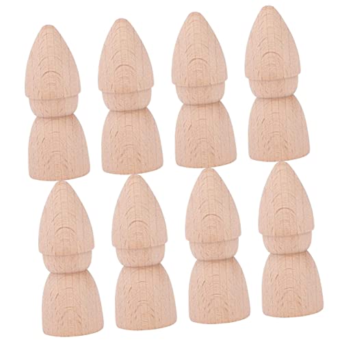 JOINPAYA Blanko-stiftpuppen Aus Holz 8er-Set Unlackierte Holzpuppen Für Jungen Und Mädchen Handbemalung Basteln JOINPAYA Blanko-stiftpuppen Aus Holz 8er-Set Unlackierte Holzpuppen Für Jungen Und Mädchen Handbemalung Basteln von JOINPAYA