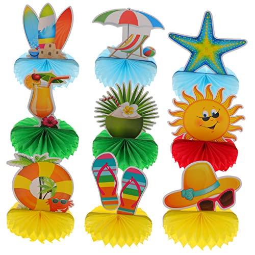 JOINPAYA Hawaii-Party-dekorationsset 9-teilig Waben-papierornamente Festliche Waben-Dekorationen Für Zuhause JOINPAYA Hawaii-Party-dekorationsset 9-teilig Waben-papierornamente Festliche Waben-Dekorationen Für Zuhause von JOINPAYA