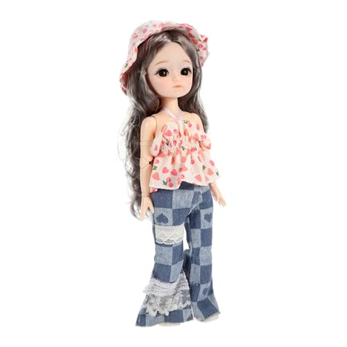 JOINPAYA Bjd-Puppe Für Mädchen – 30 cm Mit Kleidung Schuhen Und Hut – Festliches Spielzeug von JOINPAYA