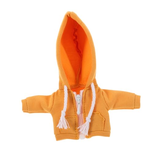 JOINPAYA Bjd Puppenjacke Schaltknauf-Hoodie Unterteile Für Bjd-puppenkleidung Intelligente Puppe Nachkommen Puppen Besatz Für Puppenkleidung Shifter-Hoodie Bjd Puppen Kleidung Stoff Yellow von JOINPAYA