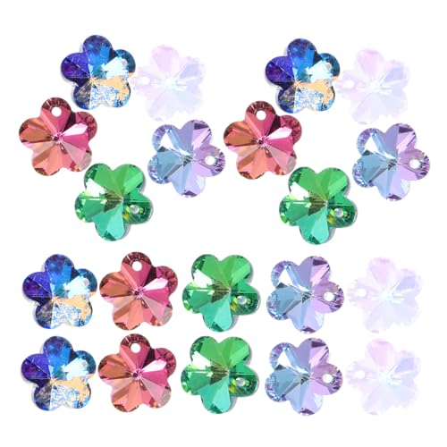 JOINPAYA Blumen-Charms-Set Zur Schmuckherstellung Perlen-Set Für Armbänder Ohrringe Große Mengen Stern-pflaumenblüten-perlen-Charms Für Projekte von JOINPAYA