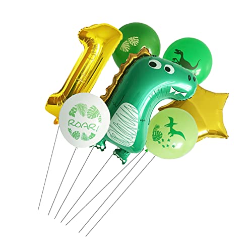 JOINPAYA Dinosaurier-Ballon Einhorn Neonballons Dinosaurier-Geburtstagsdekoration dinozug dinosaurs balloons zahlen luftballon dekorative Geburtstagsballons Layout-Zubehör Emulsion Golden JOINPAYA Dinosaurier-Ballon Einhorn Neonballons Dinosaurier-Geburtstagsdekoration dinozug dinosaurs balloons zahlen luftballon dekorative Geburtstagsballons Layout-Zubehör Emulsion Golden von JOINPAYA