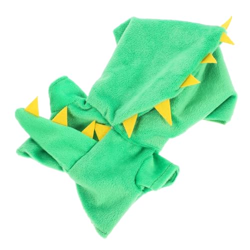 JOINPAYA Dinosaurier-Strampler puppenkleidung Set Puppen Kleidung doll Clothes Puppenbekleidung Set hosenbügel verschleißfeste Puppenversorgung zarte Puppenkleidung kurzer Plüsch Green von JOINPAYA
