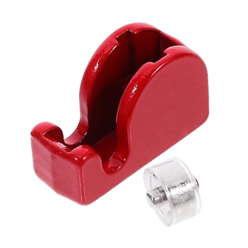 JOINPAYA Doll House Tape Dispenser Miniatur Klebebandspender Modell Für Puppenhäuser Dekorative Metallausführung Mit Realistischem Design Inklusive Klebeband Für Miniaturliebhaber Und von JOINPAYA
