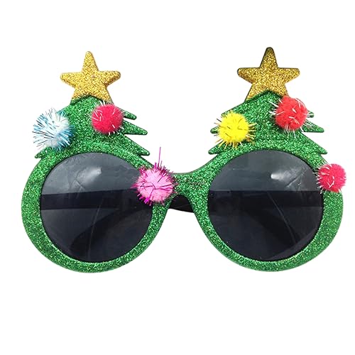 JOINPAYA Fiesta-zubehör Neuheitsbrille Weihnachtsbrille Schicke Brille Gläser Dekorationen von JOINPAYA