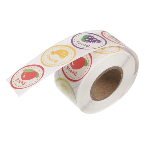 JOINPAYA Fruit Sticker Für Junge Mädchen Selbstklebende Belohnungsaufkleber Mit Erdbeere Banane Melone Für Klassenzimmer Und Schulprojekte von JOINPAYA