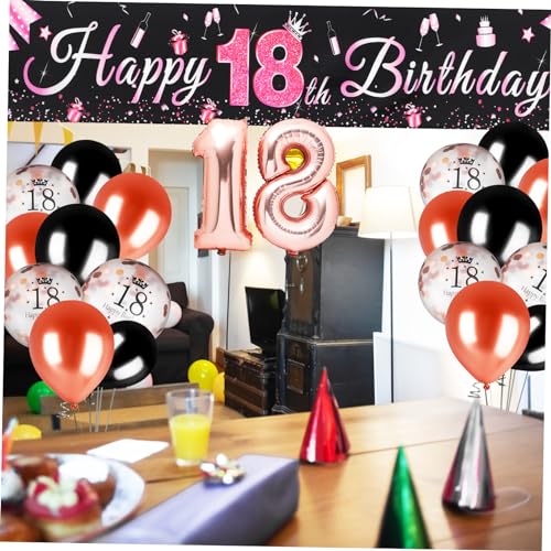 JOINPAYA Geburtstagsdekorationsset Mit Bunten Luftballons Geburtstagshintergrund Und Partyzubehör Für Unvergessliche Feiern Für Geburtstagsfeiern Und Feste JOINPAYA Geburtstagsdekorationsset Mit Bunten Luftballons Geburtstagshintergrund Und Partyzubehör Für Unvergessliche Feiern Für Geburtstagsfeiern Und Feste von JOINPAYA