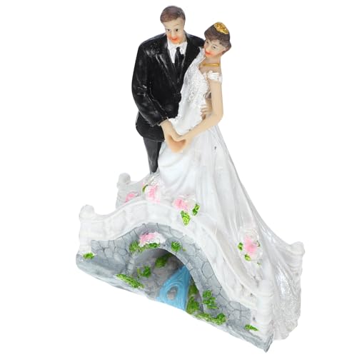 JOINPAYA Harz Hochzeit Decor Desktop Paar Puppe Kuchen Braut Und Bräutigam Decor Kompakte Braut Bräutigam Figur Tischplatte Kuchen Decor JOINPAYA Harz Hochzeit Decor Desktop Paar Puppe Kuchen Braut Und Bräutigam Decor Kompakte Braut Bräutigam Figur Tischplatte Kuchen Decor von JOINPAYA