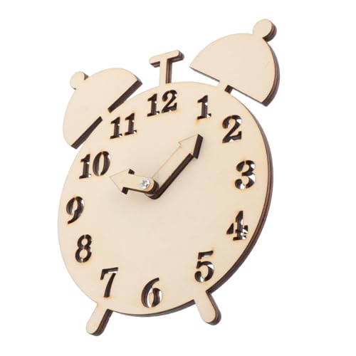 JOINPAYA Holz Uhr Lernspielzeug für Diy Montessori zur Frühen Mathematikbildung Zeitlernen für Vorschulkinder Personalisierbar Künstlerisches Gestalten mit Graffiti JOINPAYA Holz Uhr Lernspielzeug für Diy Montessori zur Frühen Mathematikbildung Zeitlernen für Vorschulkinder Personalisierbar Künstlerisches Gestalten mit Graffiti von JOINPAYA